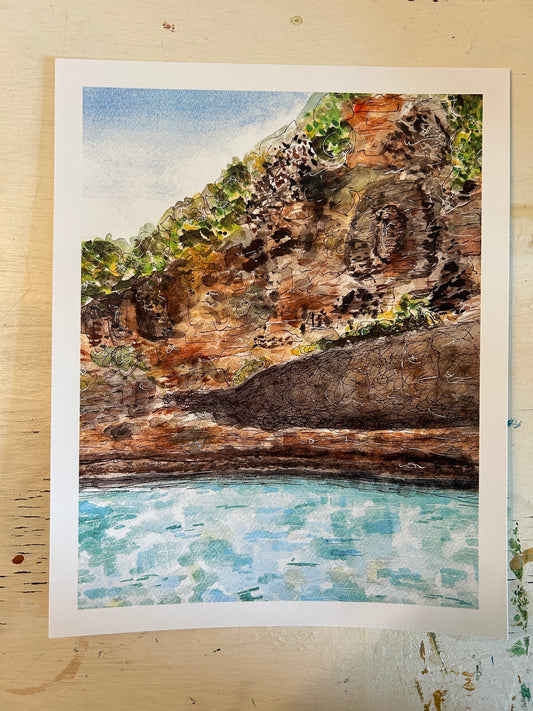 "danger: cliff in the bahamas"
