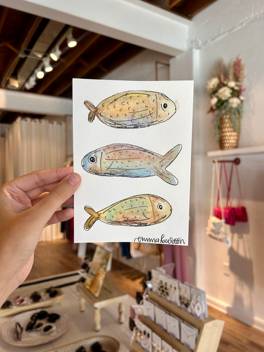 original: small "rainbow fish!"